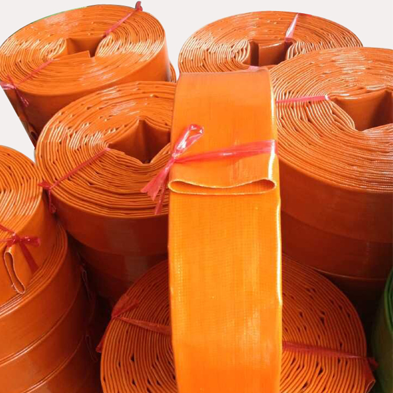 PVC Lay Flat Hose Irrigation Hose Pipe Water Discharge Layflat Hose 2.5" 