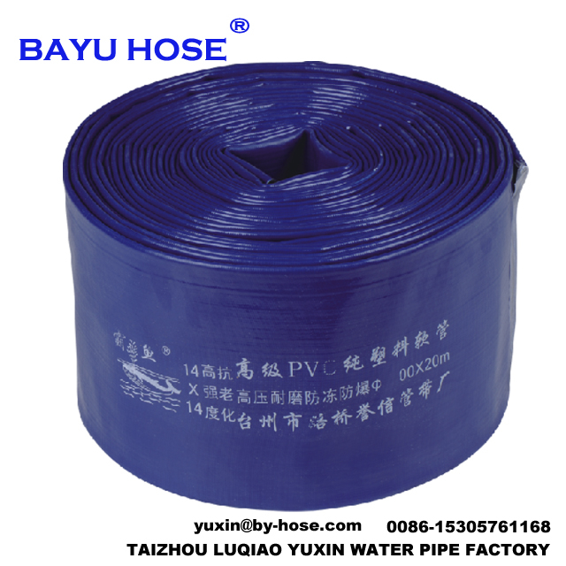 Durable And Versatile Expandable 6 Inch Layflat Hose Water Pump Hose Used in Efficient Agriculture Discharge