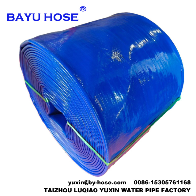High Quality Durable 8-inch Flexible LayFlat PVC Hose for Water Discharge in Construction Mining And Agriculture