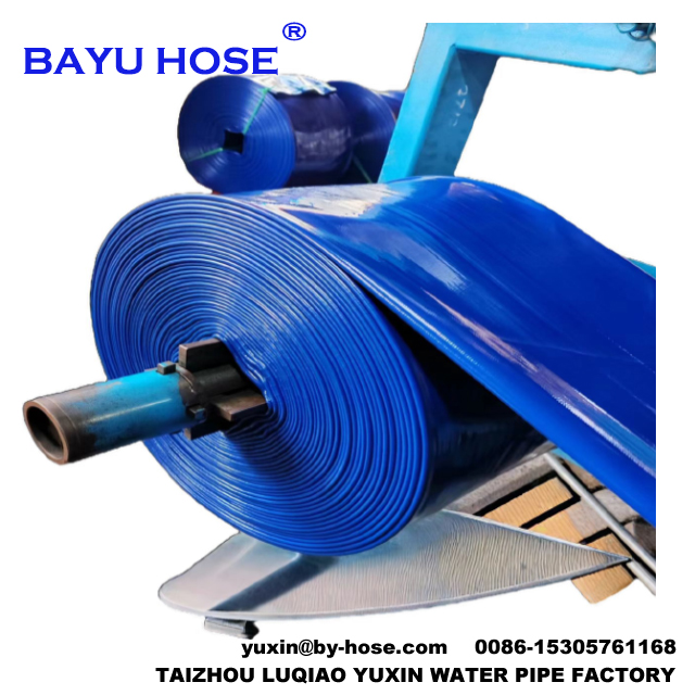 High Quality Durable 8-inch Flexible LayFlat PVC Hose for Water Discharge in Construction Mining And Agriculture