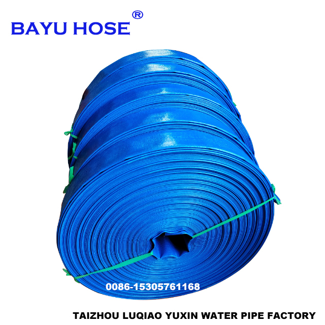 CHINA FACTORY SUPPLY 2 INCH PUMP DISCHARGE 50 MM DIAMETER PVC LAYFLAT WATER HOSE FOR IRRIGATION