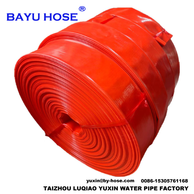 BAYU HOSE BRAND Water Discharge Kit with 3” PVC Layflat Hose, Operating Pressure 4 Bar, And Coupling Mechanisms for Pump Connection 