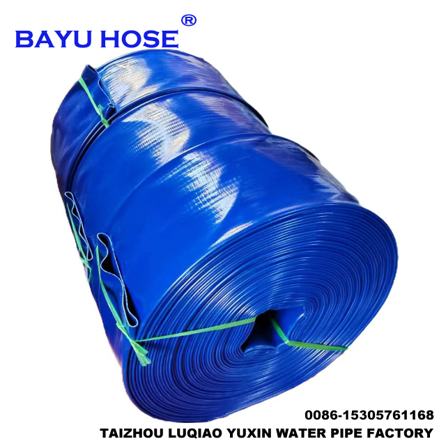 Durable And Versatile Expandable 6 Inch Layflat Hose Water Pump Hose Used in Efficient Agriculture Discharge
