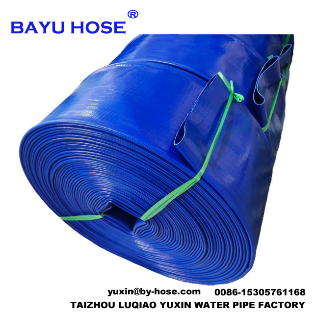 Durable And Versatile Expandable 6 Inch Layflat Hose Water Pump Hose Used in Efficient Agriculture Discharge