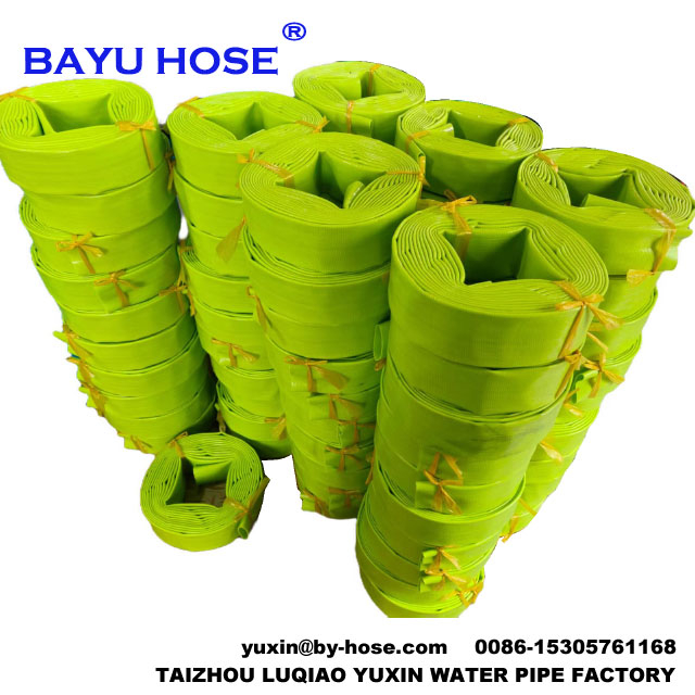 Bayu Brand 1.5 Inch Reinforced Pvc Layflat Hose Farm Water Supply Irrigation Water Hose Tube for Agriculture