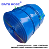 4 Inch Heavy Duty PVC Lay Flat Discharge Hose, 4 Bar Working Pressure, Flexible Pump Delivery Hose for Agriculture Irrigation & Construction Dewatering