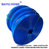 Flexible Pvc Lay Flat Water Hose 2 Inch Diameter 2 Bar Working Pressure 50 Meter Per Roll Layflat Discharge Hose