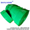 4 Inch Heavy Duty PVC Lay Flat Discharge Hose, 4 Bar Working Pressure, Flexible Pump Delivery Hose for Agriculture Irrigation & Construction Dewatering